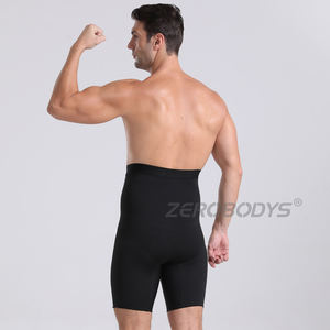 009 Fabrikpreis Herren Bauchweg-Shorts Hochtaillierte Unterwäsche Schlankmachende Formwäsche Body Shaper Bein Boxershorts - Product Image 6