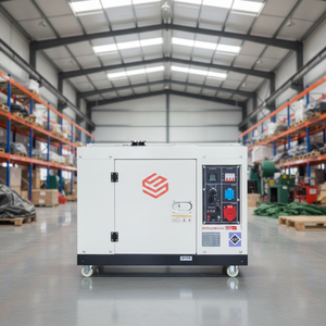 מכירת חיסול גנרטור דיזל שקט 10kVA 12kVA 8kVA עם מערכת העברת חשמל אוטומטית (ATS) לשימוש ביתי, גנרטורים אטומים לרעש 50/60 הרץ לגיבוי חשמל - Product Image 2