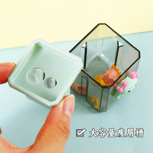 <span class=keywords><strong>Taille</strong></span>-crayons mignons en forme de <span class=keywords><strong>lapin</strong></span> de dessin animé, <span class=keywords><strong>taille</strong></span>-crayons miniatures portables à deux trous pour étudiants - Product Image 5