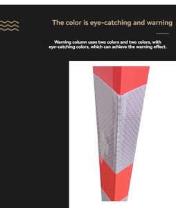 Traffico interno PE elastico Post isolamento pila Mobile in plastica Anti-collisione Post traffico di iniezione di acqua Post - Product Image 3