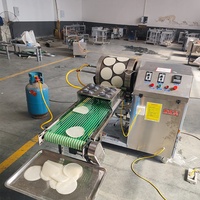 Machine à Crêpe Ethiopuan Injera Sec Crêpe Lumpia France Machine à Envelopper à Rouleau de Ressort Machine à Faire Injera Automatique
