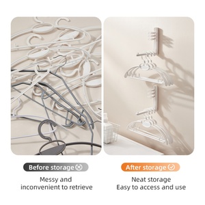 Organizadores de Armario Domésticos que Ahorran Espacio, Perchas para Ropa, Estante de Clasificación, Diseño Plegable Decorativo para Cocina - Product Image 2
