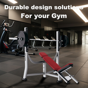Banco Inclinado de Seguridad Comercial Duradero y Ajustable, de Acero, <span class=keywords><strong>para</strong></span> Entrenamiento Profesional de Pecho y Espalda - Product Image 6