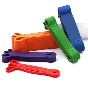 Ensemble de bandes de résistance longues en tissu Arena Strength, résistantes, pour exercices de stretching, fitness, musculation - Product Image 6