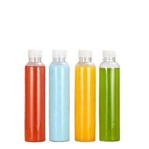 Food Grade 250ml Transparent PET Plastic Disposable Small Mouth Round Yogurt Juice Drink <b>Bottle</b> - Product Image 4