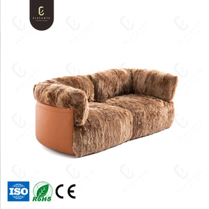 Hiện Đại Ý Vải Trắng Cắt Sofa Đặt Phòng Chờ Hiện Đại Desgin Thoải Mái Sang Trọng Lớn Modular Ghế Chất Lượng Cao Góc Sofa - Product Image 6