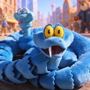 Venta Directa de Fábrica, Figura de Serpiente Impresa en 3D de Zoo <span class=keywords><strong>Gary</strong></span> con Articulaciones Móviles, un Gran Regalo de Cumpleaños para Niños - Product Image 3
