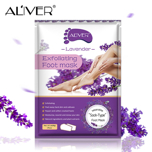 Masque exfoliant hydratant pour les pieds à base de plantes naturelles, marque privée OEM - Product Image 6