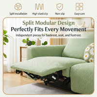 Funda de Sofá Reclinable Moderna en Oferta, 1 Pieza, Tela Jacquard Suave y Duradera, Elástica, Resistente a Arañazos de Gatos