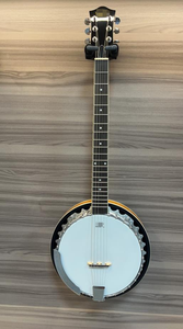 6-String <span class=keywords><strong>banjo</strong></span> Vòng gỗ khung nhôm gỗ gụ ván ép KBJ-16AE - Product Image 2