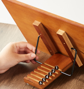 Soporte Multifuncional para <span class=keywords><strong>Libros</strong></span> |   Tablero de Escritura Inclinado |   <span class=keywords><strong>Corrector</strong></span> de Postura para Niños - Product Image 4