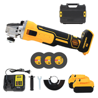 Meuleuse sans fil électrique portable de haute qualité industrielle avec interrupteur de déclenchement de moteur sans balais roue de disque de meulage