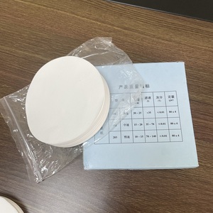 Giấy lọc chất lượng tròn để sử dụng phân tích trong phòng thí nghiệm với kích thước tùy chỉnh và lọc nhanh - Product Image 6