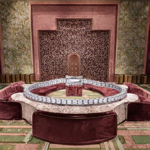 Pulsera de Cadena de Plata de Ley 925 de Alta Calidad Personalizable para Mujer y Hombre, con Moissanita de Corte Brillante de Color AB, 3 mm - Product Image 3