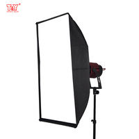 Lipat 90*60cm persegi panjang Softbox payung kotak lembut dengan dudukan Bowens