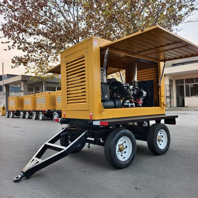 24KW Movable Diesel Generator with Trailer
