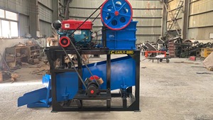 מגרסת לסת ניידת PE150x250 מונעת בדיזל, מכונת ריסוק אבנים קטנה ועוצמתית, מותקנת על גלגלים, למחצבות, כרייה ובנייה - Product Image 4