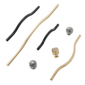 Tiradores Nórdicos Modernos Minimalistas de Lujo en Aleación de Zinc Dorada - Tiradores de un Solo Orificio Antioxidantes para Muebles de Dormitorio, Baño, Armarios y Cajones - Product Image 5