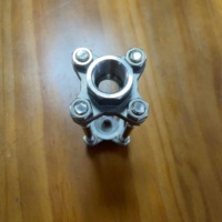 Verre de niveau industriel SS316 poli à filetage complet pour huile moteur diesel LSMSFI