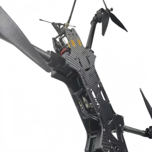 Kit de Marco Plegable para Dron de 15 Pulgadas de Fibra de Carbono, Marco Cuádruple de Aleación de Aluminio con Base de Fijación de Hélices y Soporte para Antena para Fotografía Aérea - Product Image 5