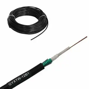 Outdoor fiber optical cable GYXTW optical fiber cable/Aerial, Duct, direct burial fibre cable