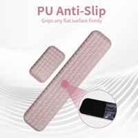 Tapis de bureau ergonomique personnalisé avec repose-poignet pour PC, ensemble tapis de souris de jeu en gel silicone, accessoires informatiques à motif dessin animé