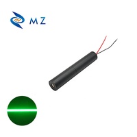 Vente chaude Usine Ventes Directes Compact D16mm 520nm 10/20/30/50mw Monomode Ligne Verte Laser Module De Qualité Industrielle