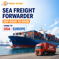 Transitaire maritime DDP Chine-USA, agent d'expédition porte-à-porte FCL LCL Amazon FBA, dédouanement inclus