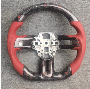 Volante de Fibra de Carbono Real para <span class=keywords><strong>Ford</strong></span> Everest, Modelo 2016, LED Inteligente, Pieza de Auto de Alta Calidad a <span class=keywords><strong>Precio</strong></span> de Fábrica YLC - Product Image 1