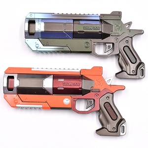 Xinrui nuevo diseño Apexes Legend 13cm Mini pistolas modelo de juguete Auto Press-expulse pistolas juguete azul Metal Craft para niños o adultos regalo - Product Image 6
