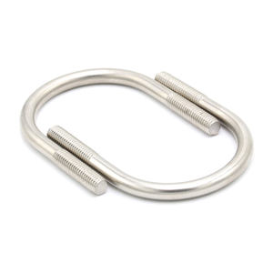 Connettori Personalizzabili in Acciaio Inox, Bulloni e Dadi SS304 316 M8x1.25 <span class=keywords><strong>M10</strong></span> M12 M14 M16 M18, <span class=keywords><strong>Dimensioni</strong></span> <span class=keywords><strong>Bullone</strong></span> a U - Product Image 6