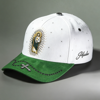 Casquette de baseball 5 panneaux Scream en prévente avec doublure en satin, tissu sergé et dentelle – Design inclus dans la boîte
