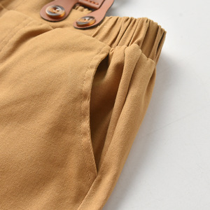 Conjuntos de Ropa Casual para Bebés, Camisas para Niños y Pantalones Cargo Color Caqui, Conjuntos de China - Product Image 6