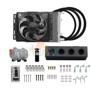 Unità di Raffreddamento Universale Sotto-Cruscotto 12V AC/C con Compressore <span class=keywords><strong>per</strong></span> Volkswagen Maggiolino d'Epoca - Product Image 6