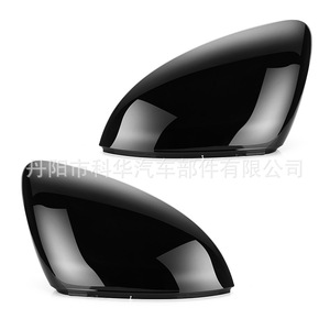Cubiertas de Espejos Retrovisores Lingdu para Volkswagen Golf 7 Mk7, Negro Brillante, Juego Completo de Plástico - Product Image 3