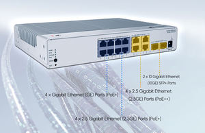 Switch HUA WEI S310S-4P8UN2X de 12 Puertos POE++ QoS SNMP Apilable para Mejorar la Eficiencia de la Red Empresarial - Product Image 2