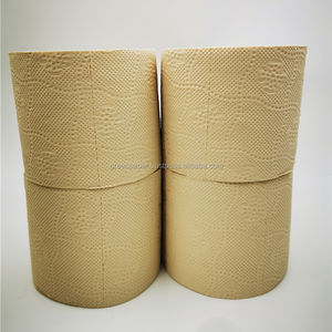 Papier toilette en pâte de bambou 1 pli personnalisé de haute qualité Papier toilette écologique et de qualité supérieure - Product Image 2