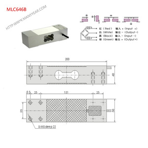 MLC646B Packing <strong>Scale</strong> Batching <strong>Scale</strong> <strong>Weighing</strong> Load Cell Weight Sensor 500kg - Product Image 5
