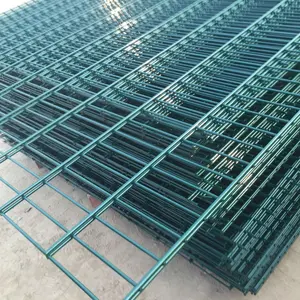 High Quality Galvanized 8*6*8 Metal Painted 2d Garden Farm Welded Wire Mesh Double Panel Fencing