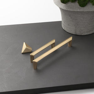 Modern Minimalist American Style Furniture Handle Nordic Style Gold Bronze Matte Black Single Hole Cabinet & Drawer <b>Knob</b> - Product Image 6