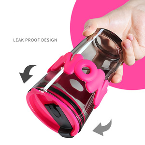 Bicchiere <span class=keywords><strong>in</strong></span> <span class=keywords><strong>Vetro</strong></span> 3D di Alta Qualità <span class=keywords><strong>con</strong></span> Manicotto <span class=keywords><strong>in</strong></span> Silicone, Antiscottatura e Antigoccia, per Casa, Ufficio e Caffè - Product Image 4