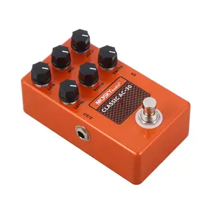 Имитатор для гитарного шкафа Yaudio, эмулятор динамика, педаль для гитарных эффектов с уровнем/низким/высоким/средним/приводным/голосовым управлением для электрогитары