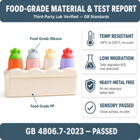 Moule à crème glacée Popsicle en silicone en forme de carotte 4 cavités sans BPA de qualité alimentaire réutilisable congélateur cuisine jus été