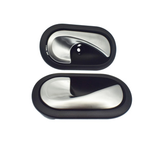 1/2/4 Pièces Poignée de Porte Intérieure Avant Arrière Gauche ou Droite Chromée pour Renault Nissan <span class=keywords><strong>Dacia</strong></span> Opel Movano <span class=keywords><strong>B</strong></span> NV400 Sandero Logan <span class=keywords><strong>Duster</strong></span> - Product Image 2