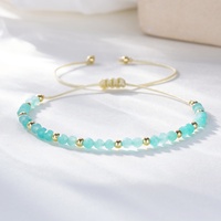 Fabricant Vente en Gros de Bijoux Boho Dainty Améthyste Teint Corail Amazonite Bracelet de Perles pour Femmes et Hommes