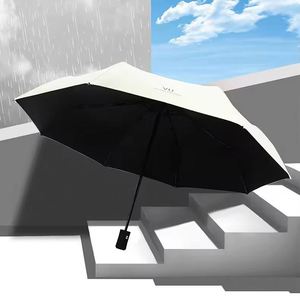 Parapluie 21 pouces à 8 baleines avec revêtement triple, vente en gros directe usine pour cadeaux d'affaires, commande manuelle - Product Image 4
