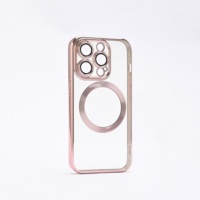 Étui de protection magnétique TPU galvanisé à chargement sans fil pour iPhone 11 12 13 14 15 16 17 Pro Max 17 Air Plus