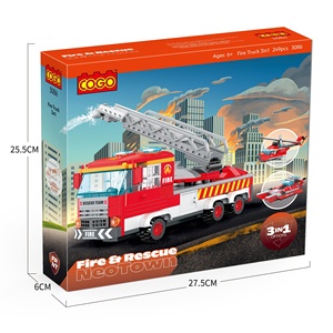 EW-cerraduras 3 en 1 para camión de bomberos, candados de 3086 B - Product Image 2