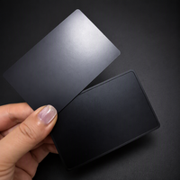 Cartes de visite en métal NFC avec impression en acier et gravure sculptée - Thème floral, durables et écologiques