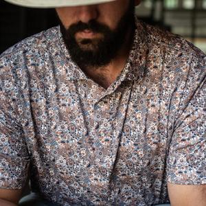 빨간 여자 깅엄 대나무 폴리 에스테르 통기성 폴리에스터 사용자 정의 로고 Pique 빠른 건조 남성 '여성 빅 사이즈 진주 스냅 골프 셔츠 - Product Image 2